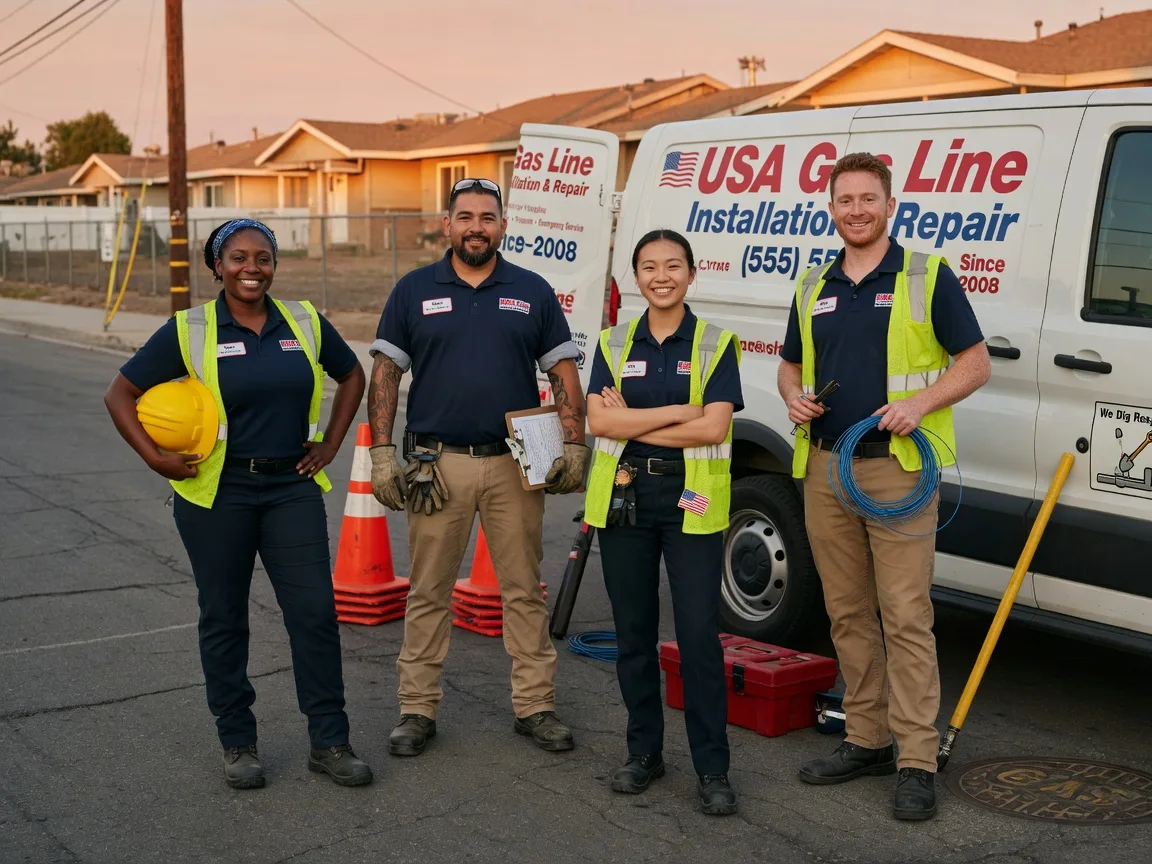 Gas Line Installation company in East Freetown, MA